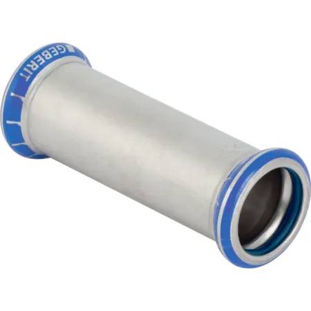 Geberit Mapress Stainless Steel Slip Coupling (FKM, Blue)