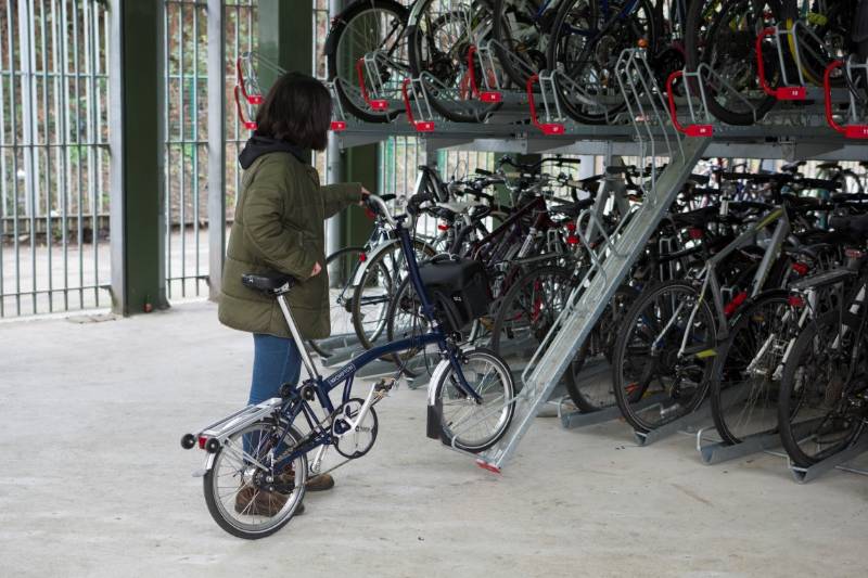 Cyclehoop doubles cycle parking provision at leading NHS Trust