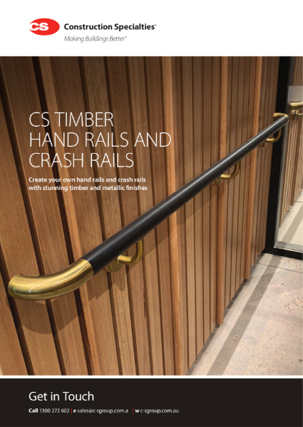 CS Timber Hand Rails and Crash Rails Digital Brochure