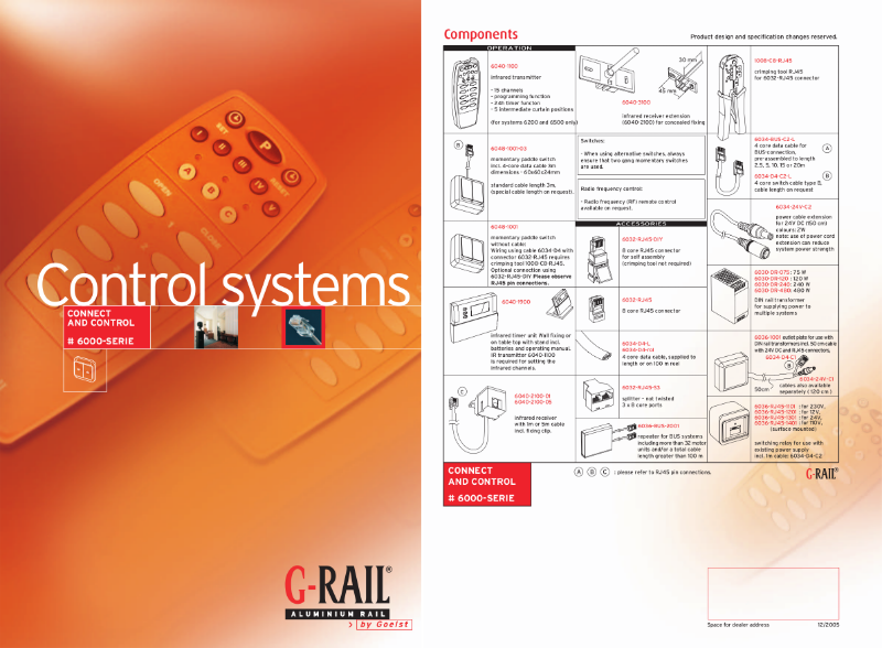 G-Rail connect and control - 6000 series