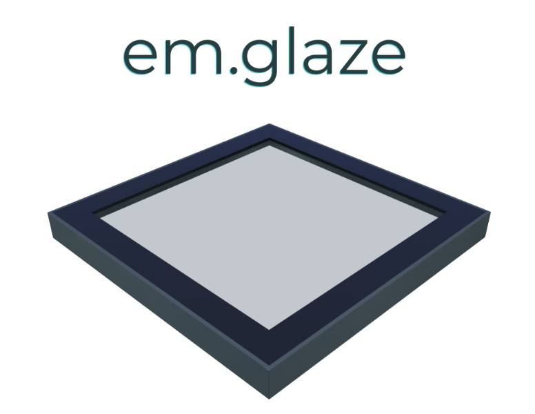 em.glaze™ Flat Glass - Rooflight