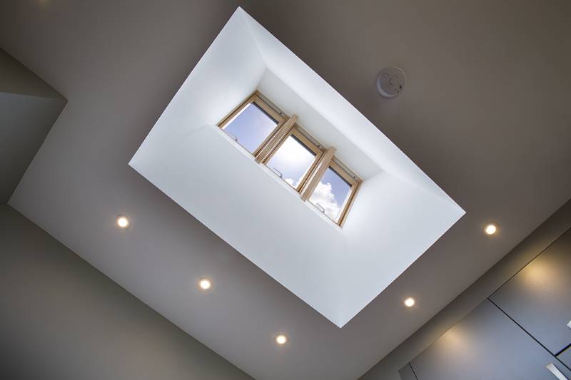 FAKRO roof windows for bespoke SIPS house design