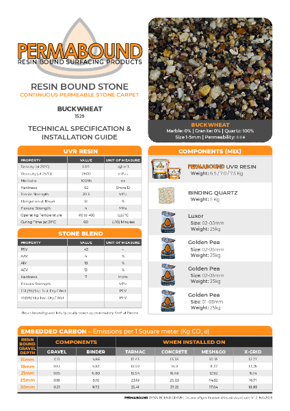 Buckwheat_1529_Resin_Bound_Stone_TDS_PERMABOUND v1.2