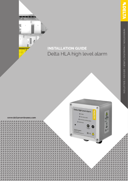 Delta High Level Alarm Installation and Operating Guide
