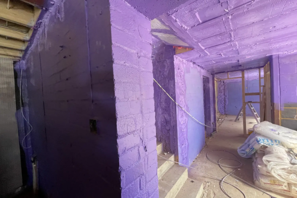 London Deep Energy Retrofit Achieves Outstanding 0.3 ACH Airtightness Result