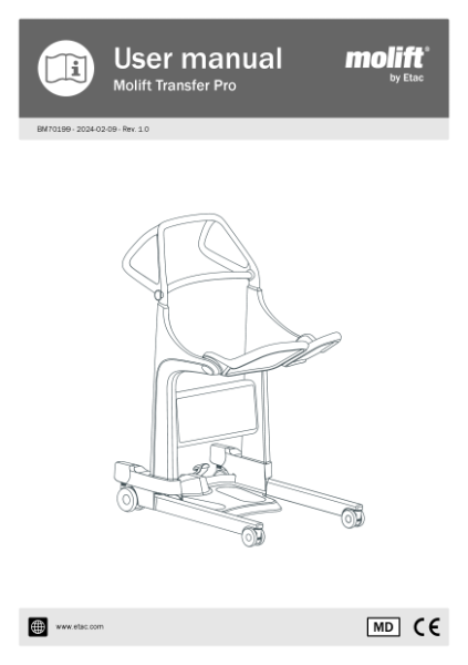 Molift Transfer Pro user guide