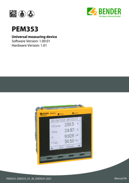 PEM353 Manual