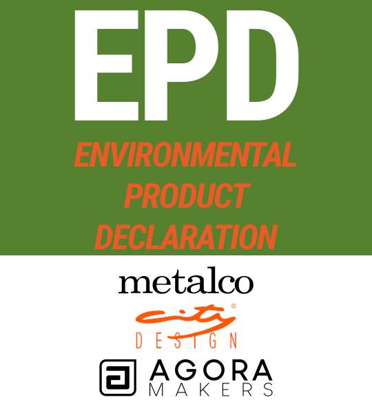 Metalco / CityDesign / Agoramakers - EPD Declaration (05.2025)