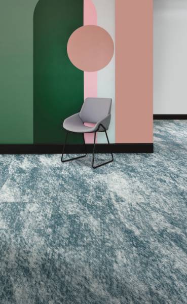 Creative Connections Collection: Interlaced Ecoworx S® Carpet Tile 5T646