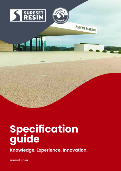 Specification Brochure for SureSet Resin Bound Products