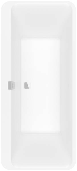 Squaro Edge 12 Free-standing Bath UBQ180SQE7PDT1V