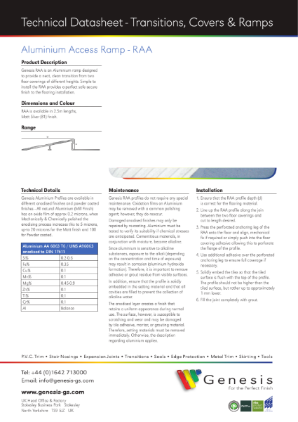 RAA Datasheet