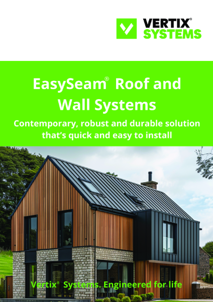 Vertix EasySeam Roof and Wall Systems