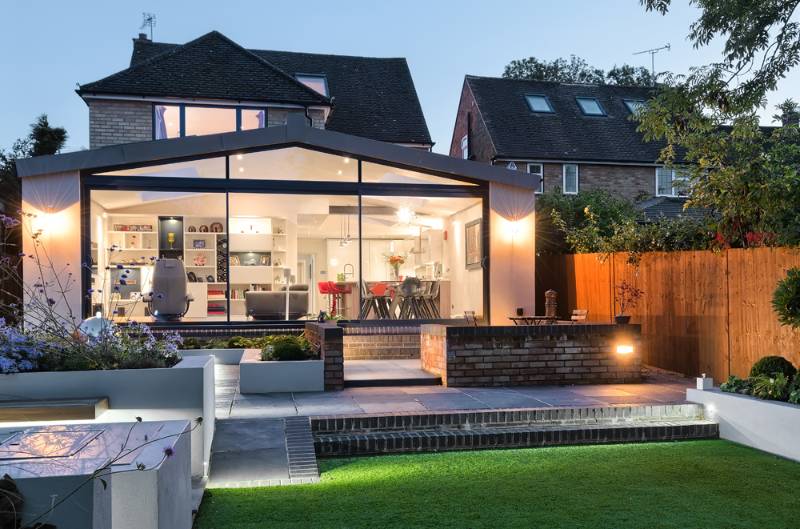 Sandpit Lane | Stylish modern extension to suburban detached home - St Albans, Hertfordshire