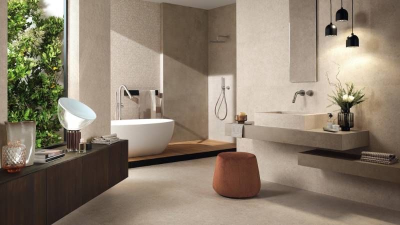 Boost Stone porcelain tiles - Tiles