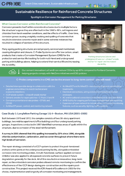 Sustainable Resilience for Reinforced Concrete Structures (Parking Structures / Multi-Storey Car Parks)