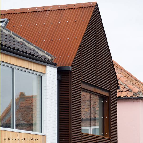 Italia-Corten for Private Housing Project Norfolk Coast