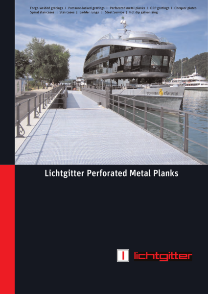 Lichtgitter Perforated Metal Planks