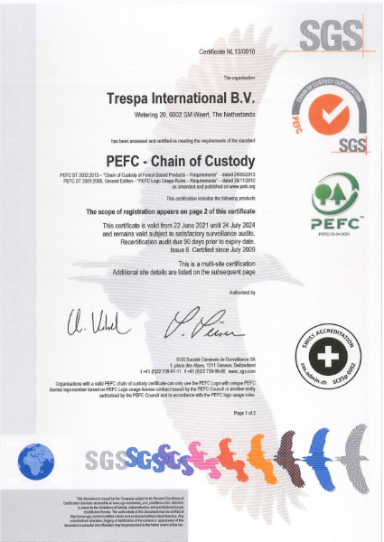 PEFC Chain of Custody | Trespa UK Ltd | NBS Source