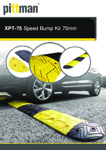 XPT-75 Speed Bump Kit 75mm - Data Sheet