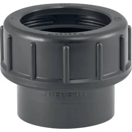 Geberit HDPE Threaded Connector With Compression Joint, Extended