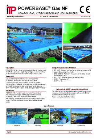 Gas NF Barrier Membrane