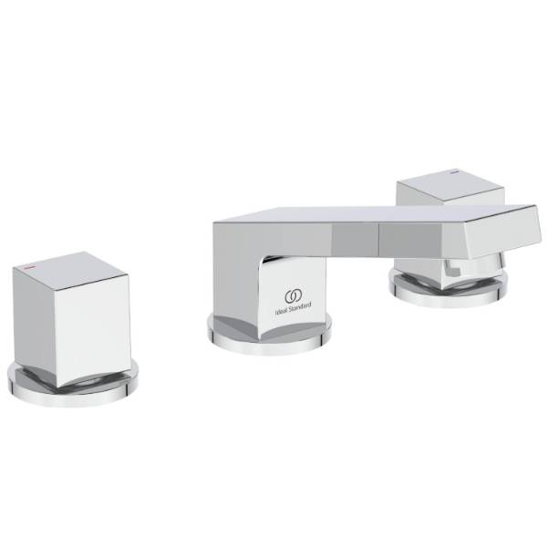 Extra Dual Control 3 Hole Basin Mixer