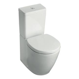 Concept Space Compact Close Coupled Back-To-Wall Toilet Bowl