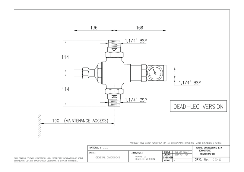 H32-DL Dimensions