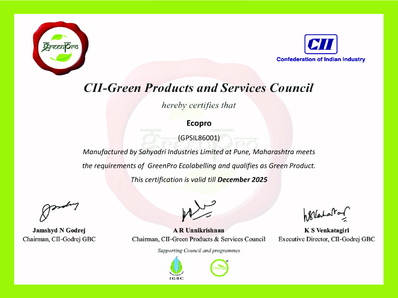 WeatherKem Green Pro Certificate