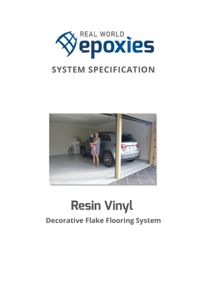 Resin Vinyl Specification