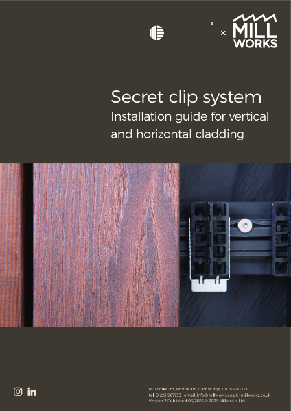 Secret Clip System Installation Guide for Vertical and Horizontal Cladding