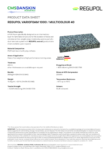 REGUPOL everroll-variofoam 1000, multicolor40 - PI-en-UK Release 30 01 2025