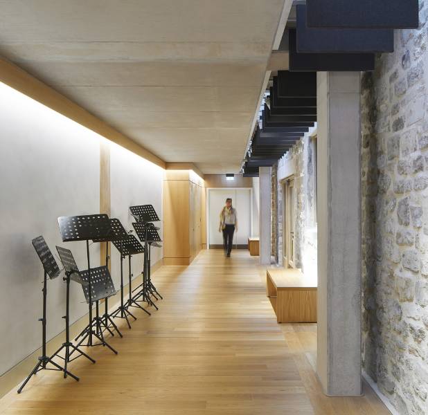 Sustainable wood flooring installed at restored Bath Abbey