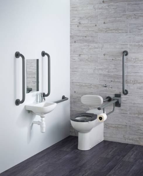 Contour 21+ - Doc M Back To Wall Left Hand Pack - Document M Compliant WC Pack