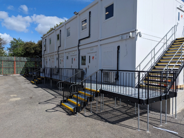 Modular Steel Platform / Walkway – DDA, Part M & BS 8300 Compliant