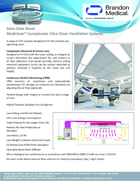 Brochure Mediclean UCV Systems