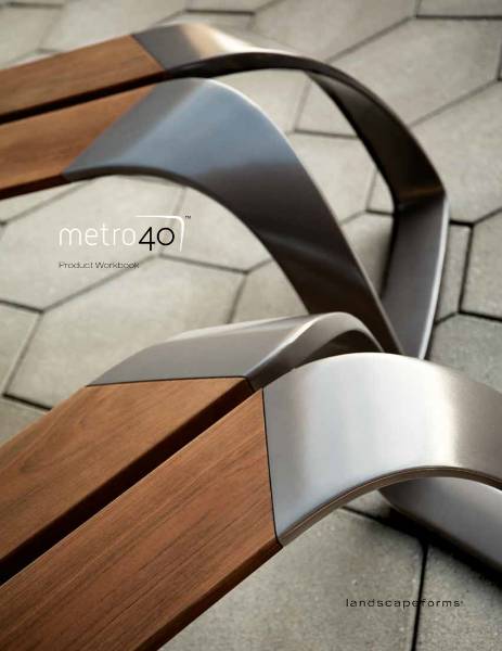 Landscape Forms - Metro40 Brochure (07.2025)
