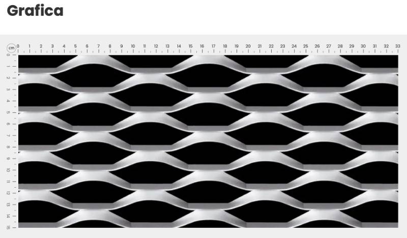 MS- Expanded Metal Mesh - GRAFICA - Protech Line | Metalspan | NBS Source