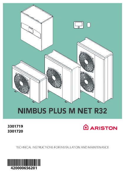 ARISTON Nimbus M PLUS - Installation Manual