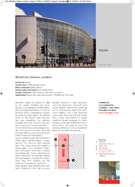 Insulating Cavity Wall Façade - Case Study