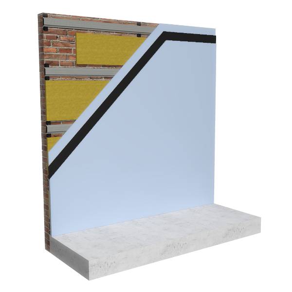 ReductoClip Direct To Masonry Wall System