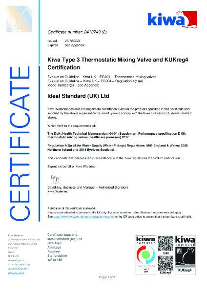 KIWA A6682AA ;A6684AA;A6734AA;A6735AA;A6737AA