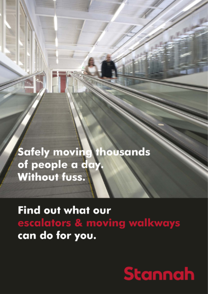 Stannah Escalators & Moving Walkways brochure