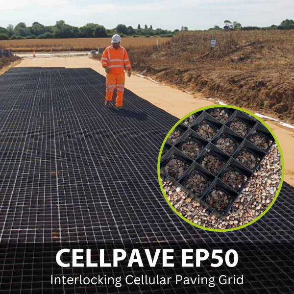 CellPave™ EP50 - Interlocking Cellular Paving Grid