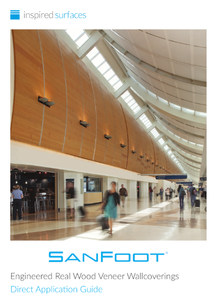 SanFoot® Real Wood Veneer Direct Application Guide