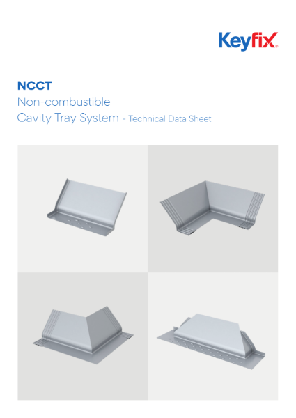 Keyfix Non-combustible Cavity Tray Datasheet