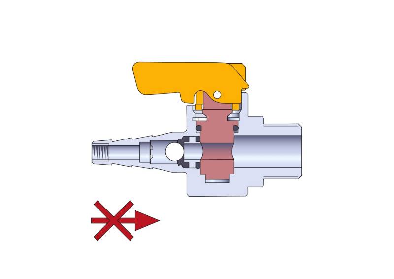 Laboratory Gas Taps With Non Return Valve