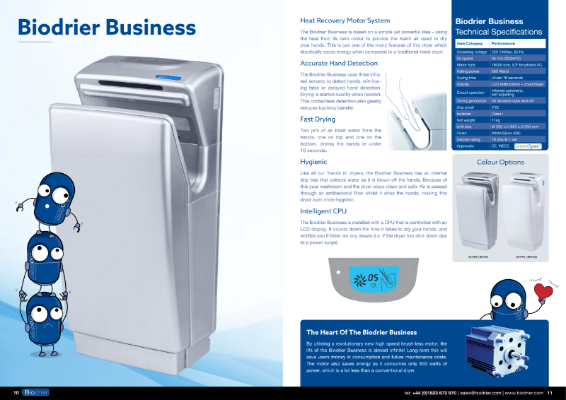 Biodrier Business (HD-BB70) Leaflet