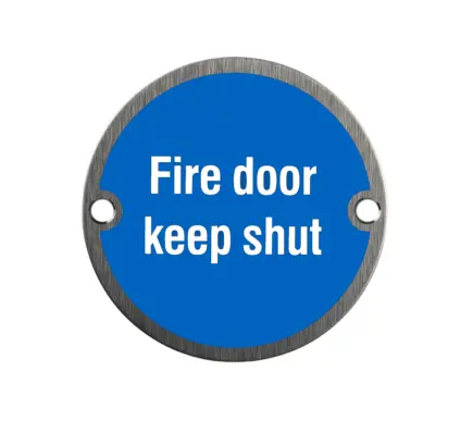 Hardware Set for FD30 Stairwell, Single Door (Ironmongery Set)